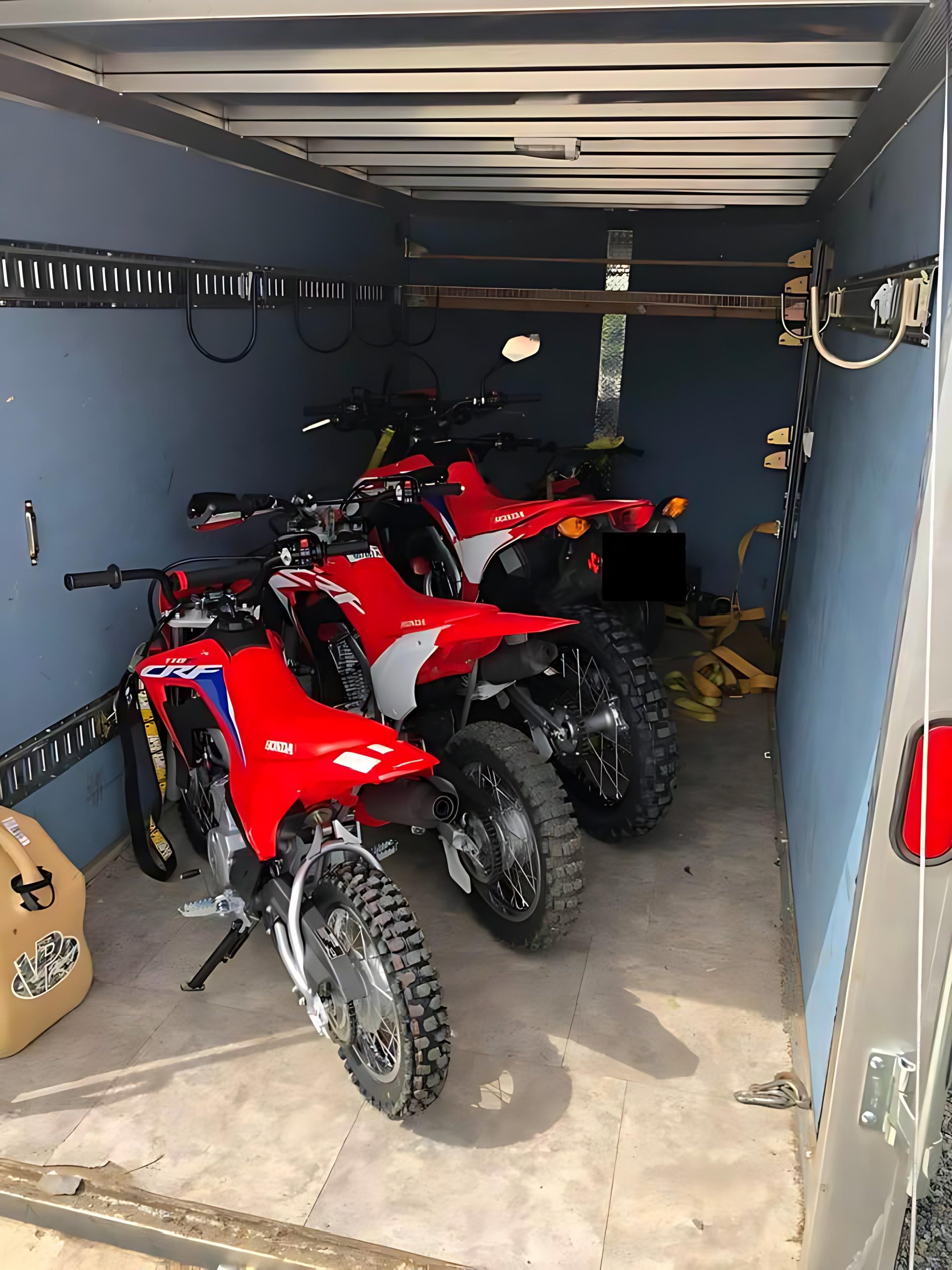 E Track Motorcycle Delivered to Africa