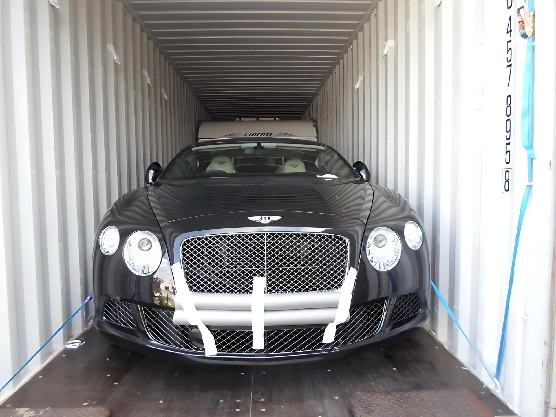 Bentley Delivered to India